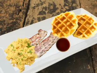 Classic meal package with different items.